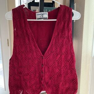 Accordeon Sweater Vest